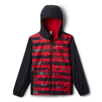 Columbia Jakne Za Dječake - Pixel Grabber Reversible Plave Crvene Prugice | DQVH-79603